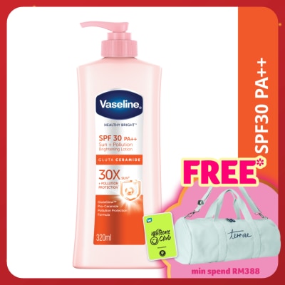 VASELINE Healthy Bright Lotion SPF30 Gluta 320ml