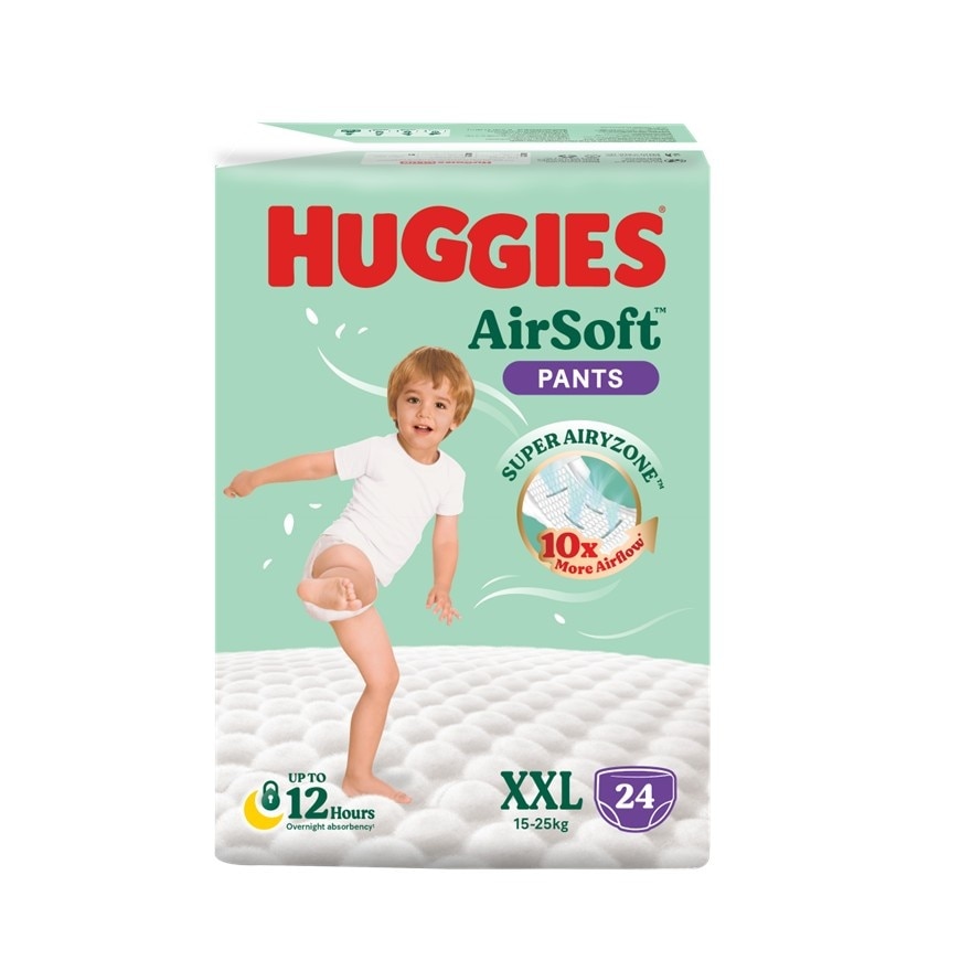 AirSoft Pants Diapers XXL 24s Breathable and soft diapers for baby