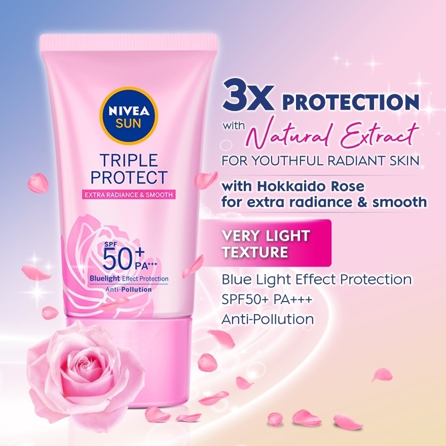 Sun Triple Protect Radiance & Smooth 40ml