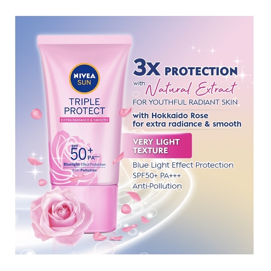 Sun Triple Protect Radiance & Smooth 40ml