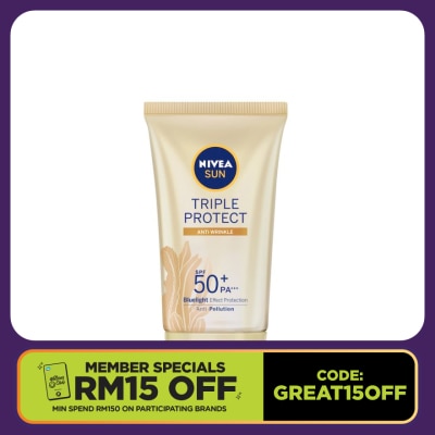 NIVEA Sun Triple Protect Anti Wrinkle 40ml