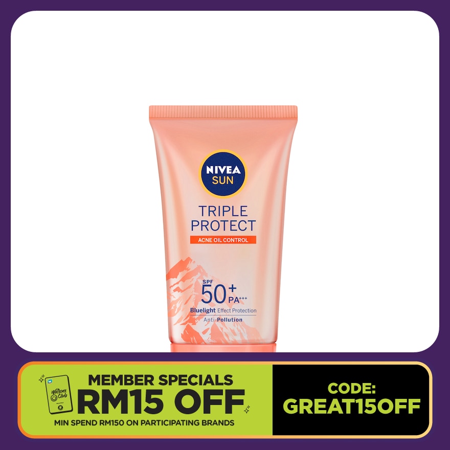 Sun Triple Protect Acne Oil Control 40ml