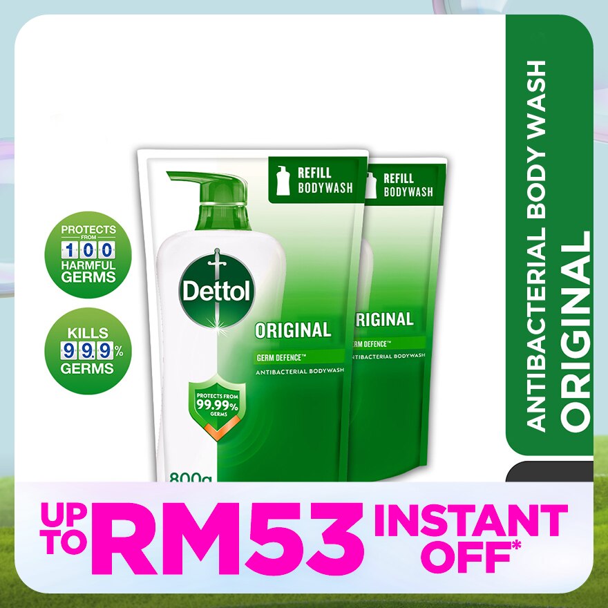 Body Wash Original Refill Value Pack 800ml x2