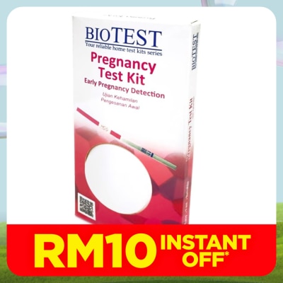 BIOTEST Pregnancy Test Strip 1's/box