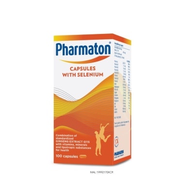 PHARMATON Capsules With Selenium 100S