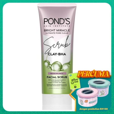 PONDS Bright Miracle Face Scrub Clear 100g