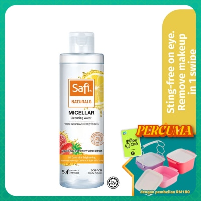 SAFI - Naturals Micellar Water Yuzu & Strawberry 200ML