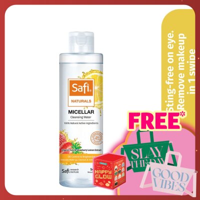 SAFI Naturals Micellar Water Yuzu & Strawberry 200ML
