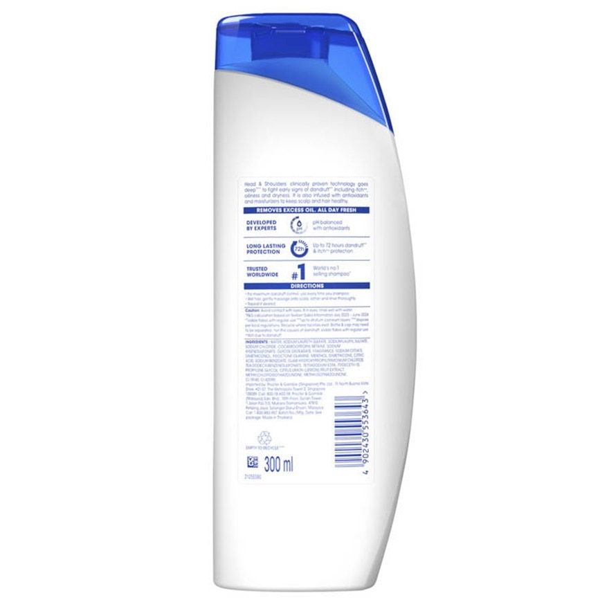 Instant Oil Control Shampoo 300ml