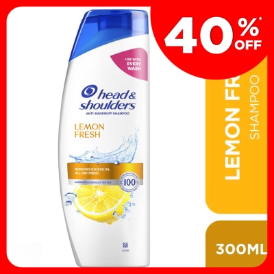 HEAD&SHOULDERS Instant Oil Control Shampoo 300ml