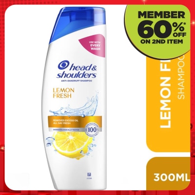 HEAD&SHOULDERS Instant Oil Control Shampoo 300ml