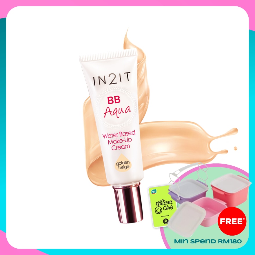 IN2IT BB aqua sheer cover 5in1 cream