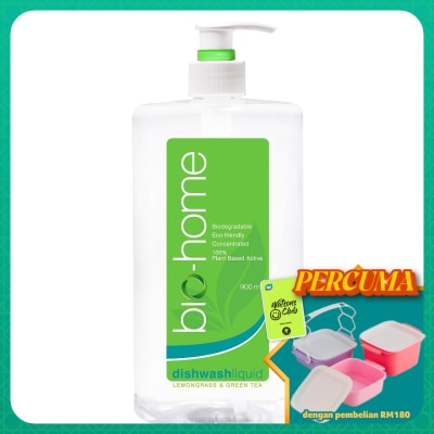 BIO-HOME - Dish Wash  Lemon Grass & Green Tea 900ml