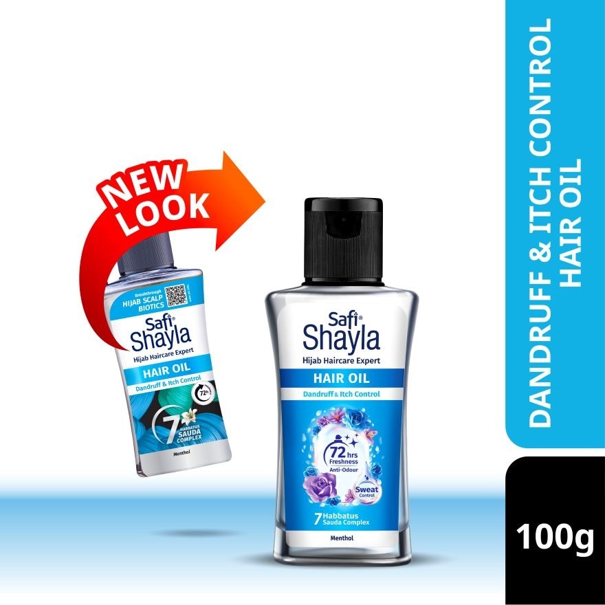 Shayla Hair Oil Dandruff & Itch Control 100ml