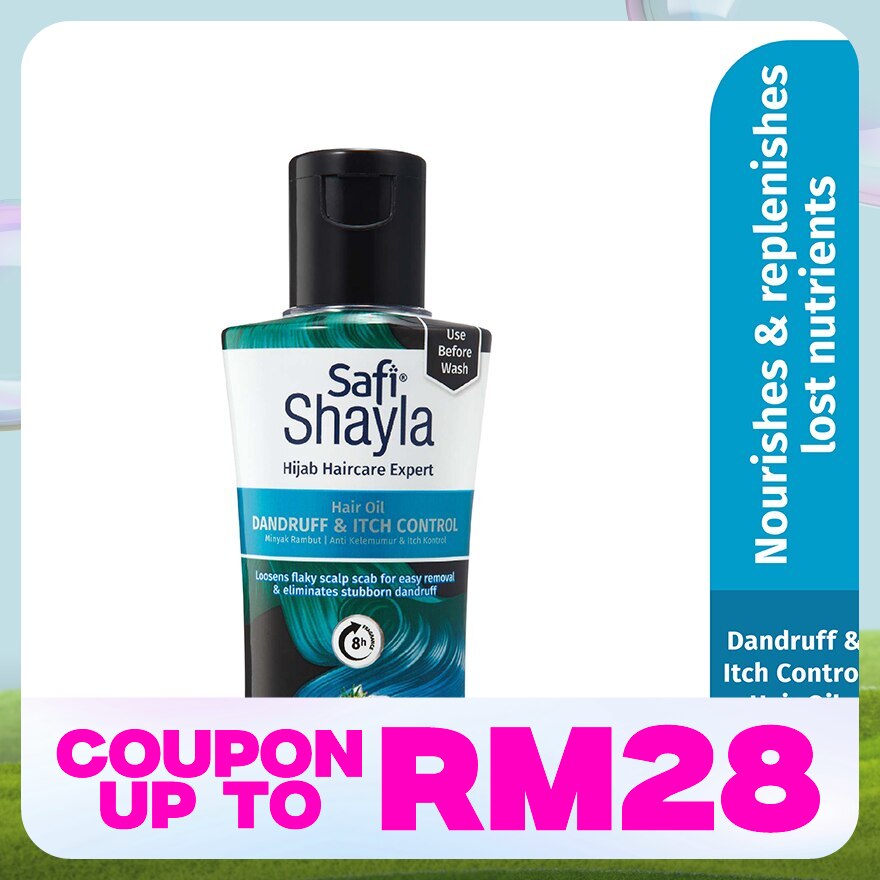 Shayla Hair Oil Dandruff & Itch Control 100ml