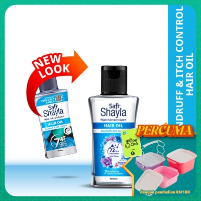 SAFI - Shayla Hair Oil Dandruff & Itch Control 100ml