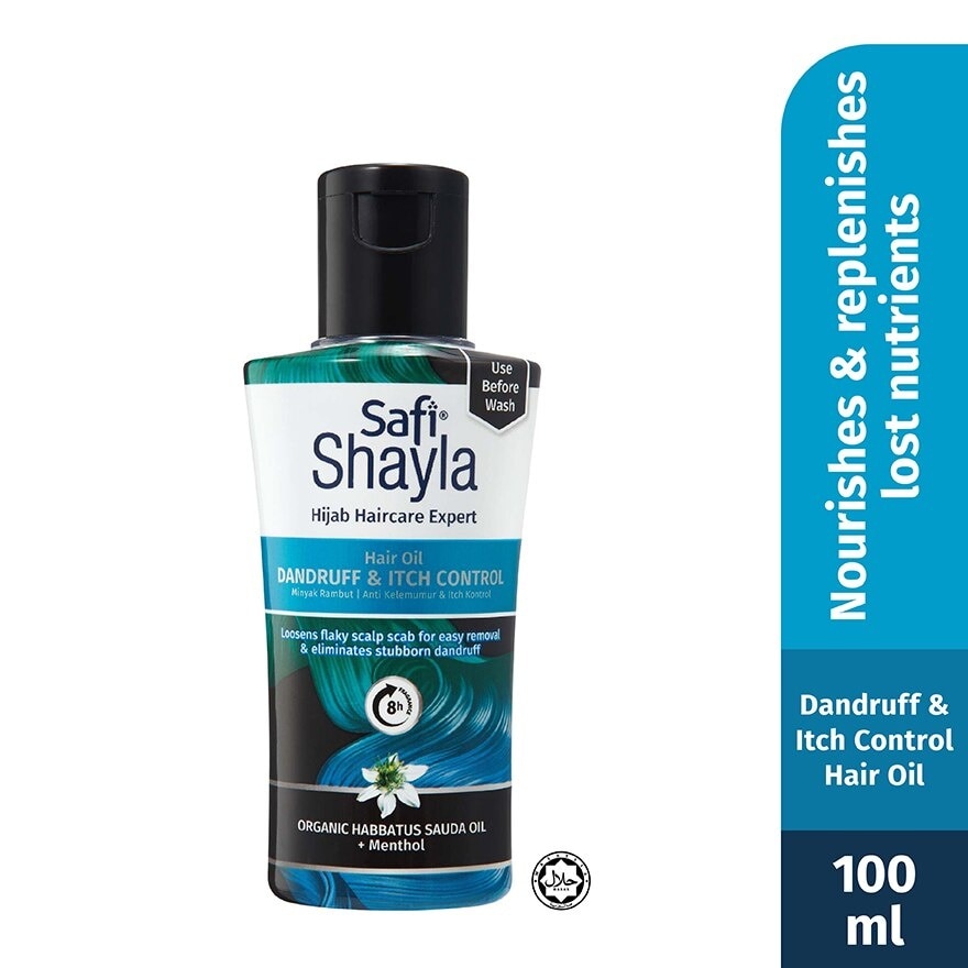 Shayla Hair Oil Dandruff & Itch Control 100ml