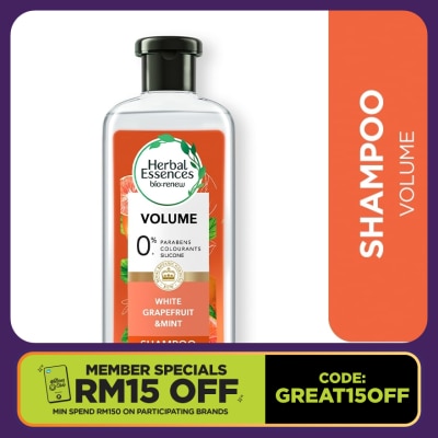 HERBAL ESSENCES Grapefruit & Mint Shampoo 400ML