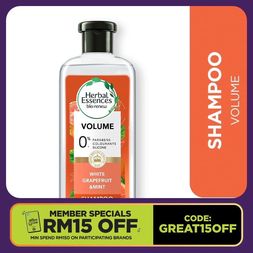 Grapefruit & Mint Shampoo 400ML