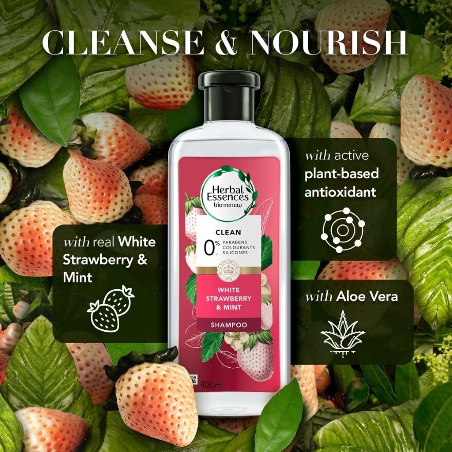 Strawberry & Mint Shampoo 400ML