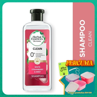 HERBAL ESSENCES - Strawberry & Mint Shampoo 400ML