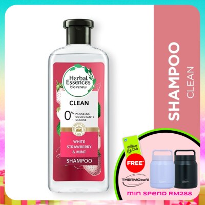 HERBAL ESSENCES - Strawberry & Mint Shampoo 400ML