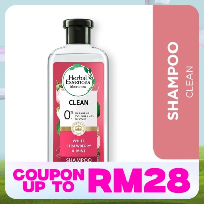 HERBAL ESSENCES Strawberry & Mint Shampoo 400ML