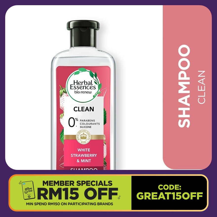 Strawberry & Mint Shampoo 400ML