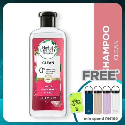 HERBAL ESSENCES Strawberry & Mint Shampoo 400ML