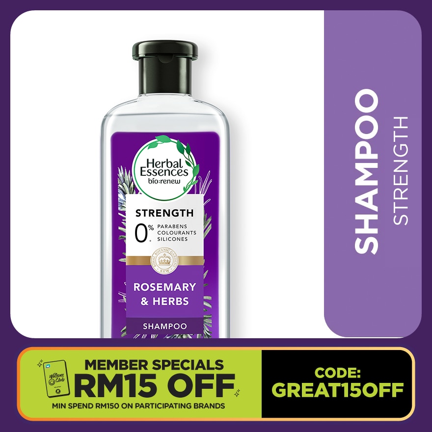 Rosemary & Herbs Shampoo 400ML