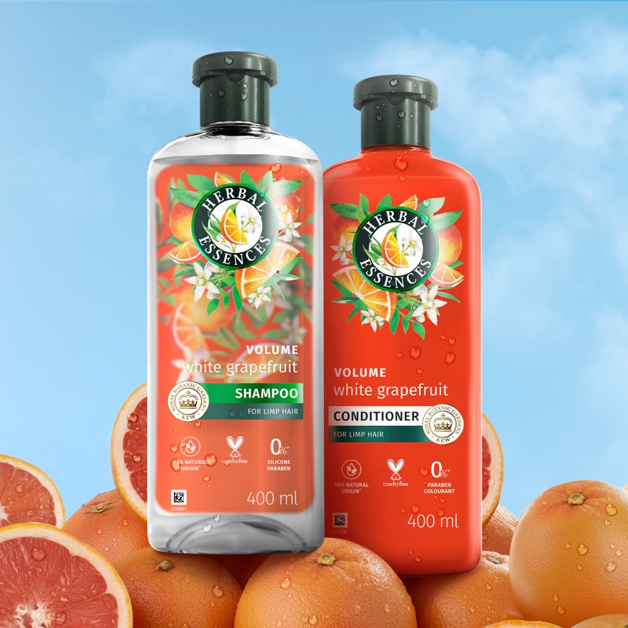 Volume White Grapefruit & Mint Conditioner 400ML image