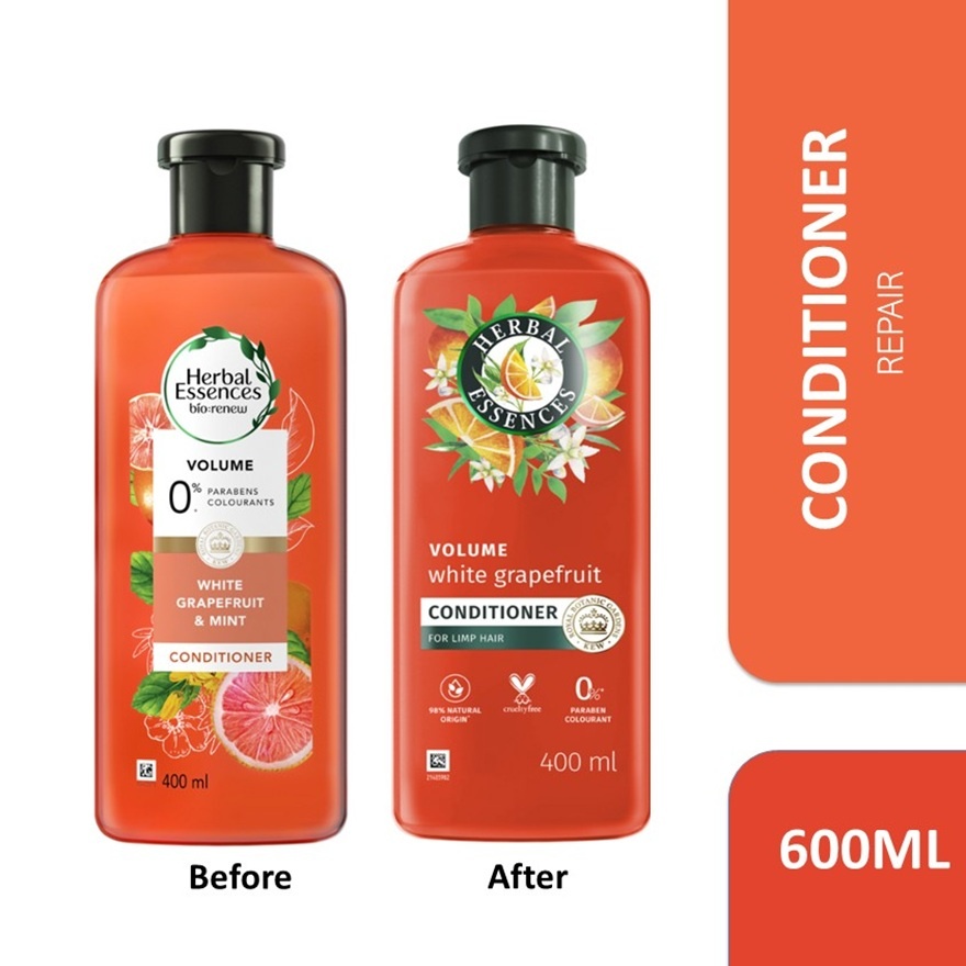 Volume White Grapefruit & Mint Conditioner 400ML image