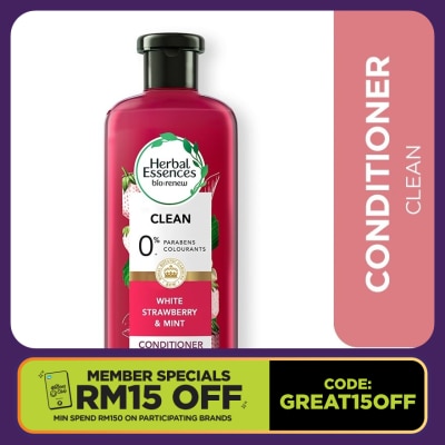 HERBAL ESSENCES Strawberry Mint Conditioner 400ML