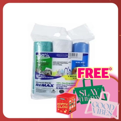 SEKOPLAS Remax- 3 Colors Garbage Bag-S 60S