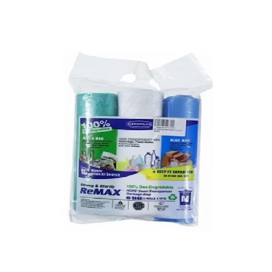 Remax- 3 Colors Garbage Bag-M 60S