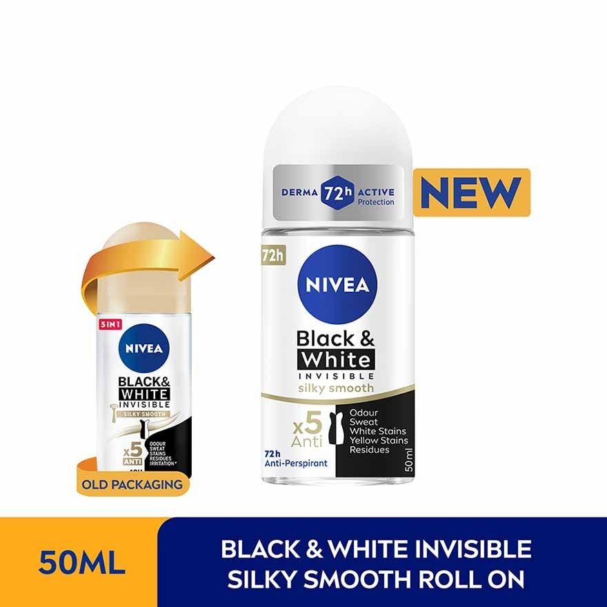 Deodorant B&W Silky Smooth Roll On TWP 2x50ml