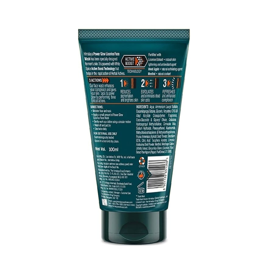 Power Glow Licorice Face Wash 100ml