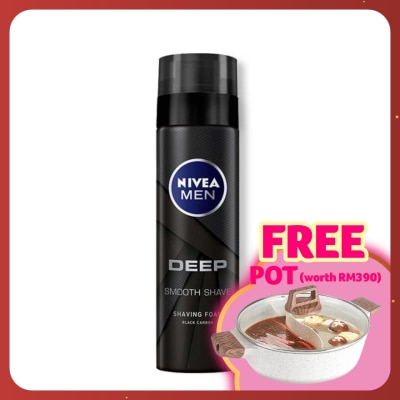 NIVEA FOR MEN Men Face DEEP Shaving Foam 200ml