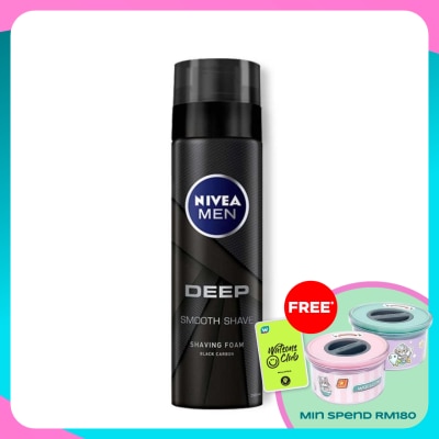 NIVEA FOR MEN Men Face DEEP Shaving Foam 200ml