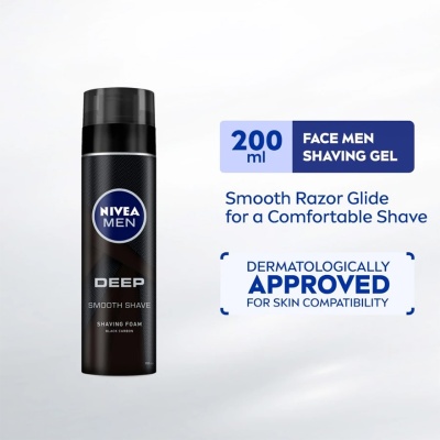 NIVEA FOR MEN - Men Face DEEP Shaving Foam 200ml