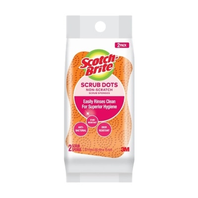 SCOTCH BRITE Scrub Dot Non Scratch 2pc