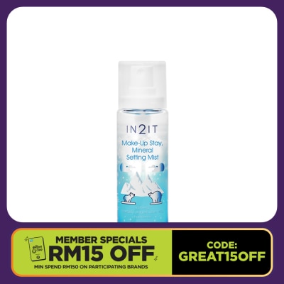 IN2IT Make-Up Stay Mineral Setting Mist 1's