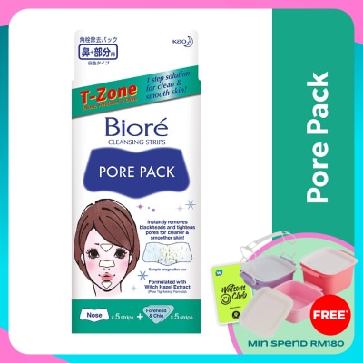 BIORE Cleansing Strips Pore Pack T-Zone 10's
