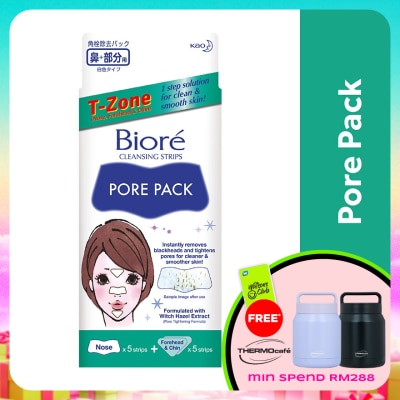 BIORE - Cleansing Strips Pore Pack T-Zone 10's