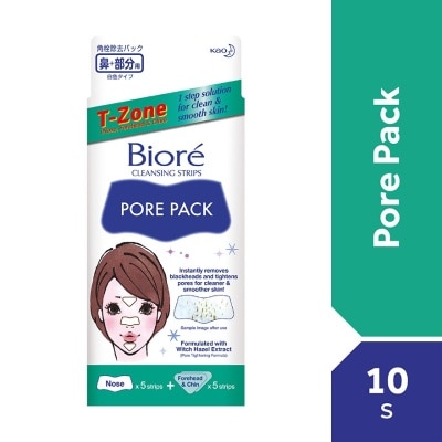 BIORE Cleansing Strips Pore Pack T-Zone 10's