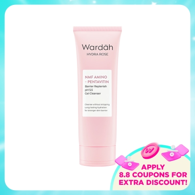 WARDAH - Hydra Rose Gel to Foam Cleanser 100 ml