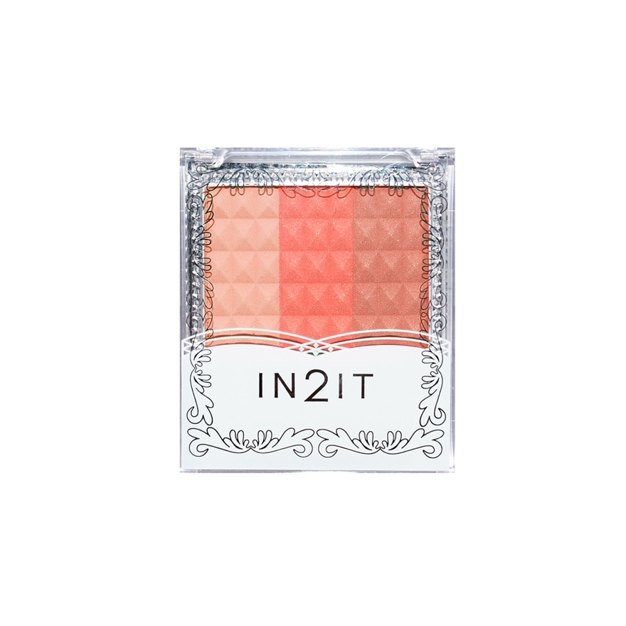 IN2IT Waterproof triple blush