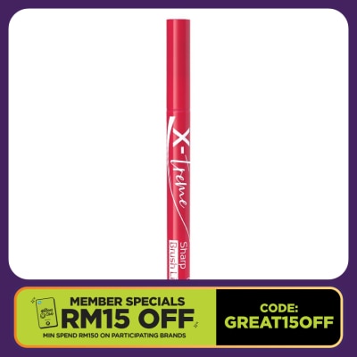 SILKYGIRL X-treme Sharp Brush Liner 01 Extreme Black