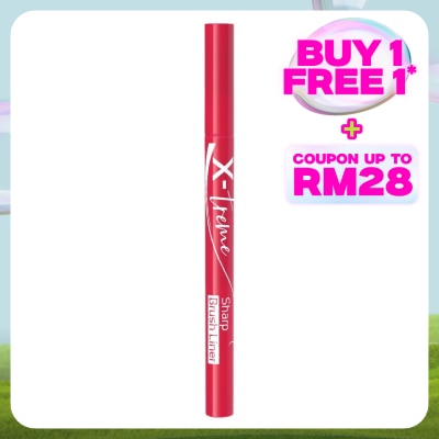 SILKYGIRL X-treme Sharp Brush Liner 01 Extreme Black