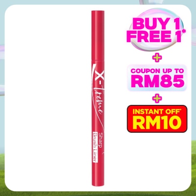 SILKYGIRL X-treme Sharp Brush Liner 01 Extreme Black